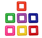 1 inch Plastic Squares