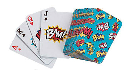 Mini Super Hero Playing Cards