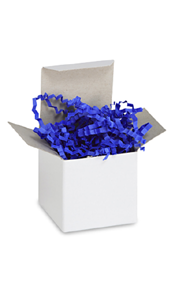 Royal Blue Crinkle Paper