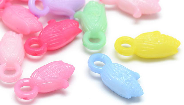 Sweet Corn Charms (24) Asstd Colors