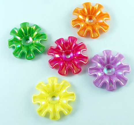 Crinkle Flower (Asstd Colors)