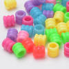 Ribbed Column Beads