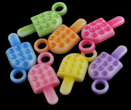 Ice Cream Stick Charms