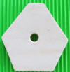  2" Flat Top Polygon with 1/4" hole