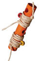 Loadable Firecracker Foot Toy