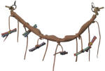 Leather Sofa Play Perch (2 lengths)