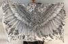 White Angel Wings Shawl