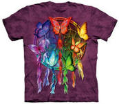 Rainbow Butterfly Dreamcatcher