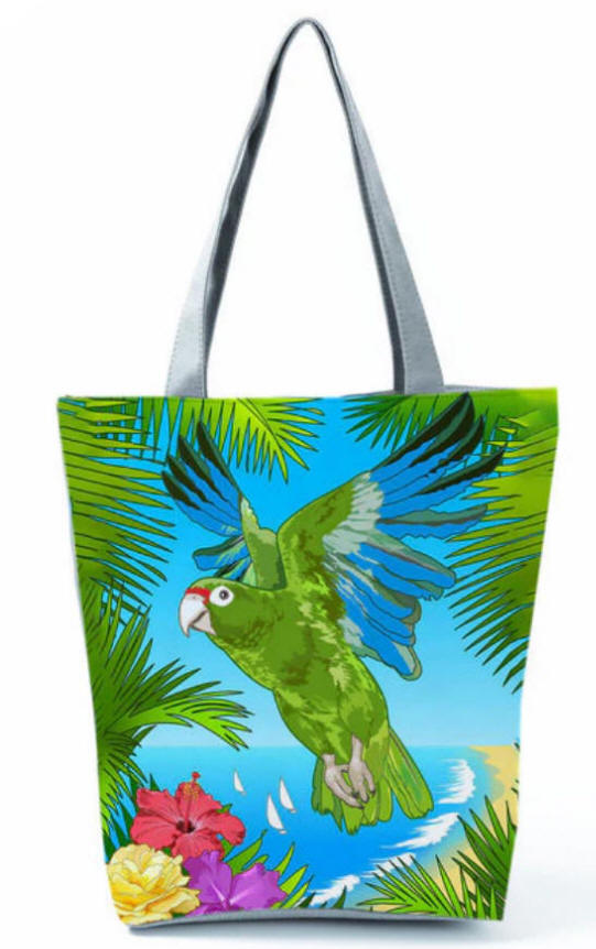 Amazon Zippered Tote Bag