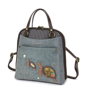 Turtle - Convertible Backpack Purse