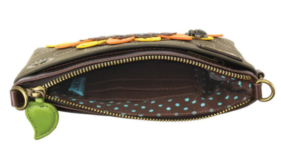 Dazzled Sunflower - Olive -  Mini Crossbody