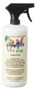 Poop-Off Bird Poop Remover Sprayer 32 oz: Plus One Gallon Refill