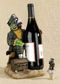 Pirate Parrot Wine Holder