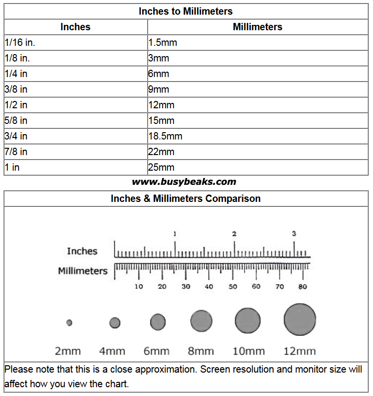 Size Comp Chart